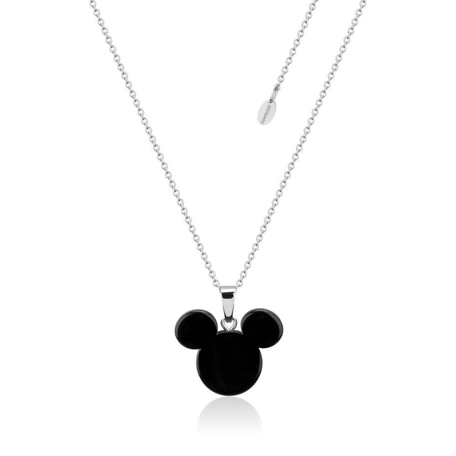 Mickey Black Acetate Necklace